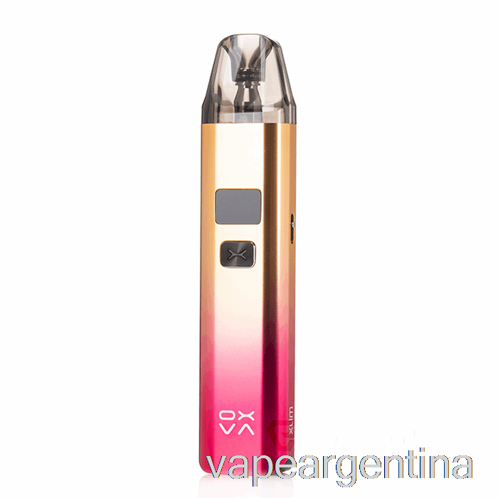 Oxva Xlim V2 25w Pod System Vaporizador Rosa Dorado Brillante Descartable